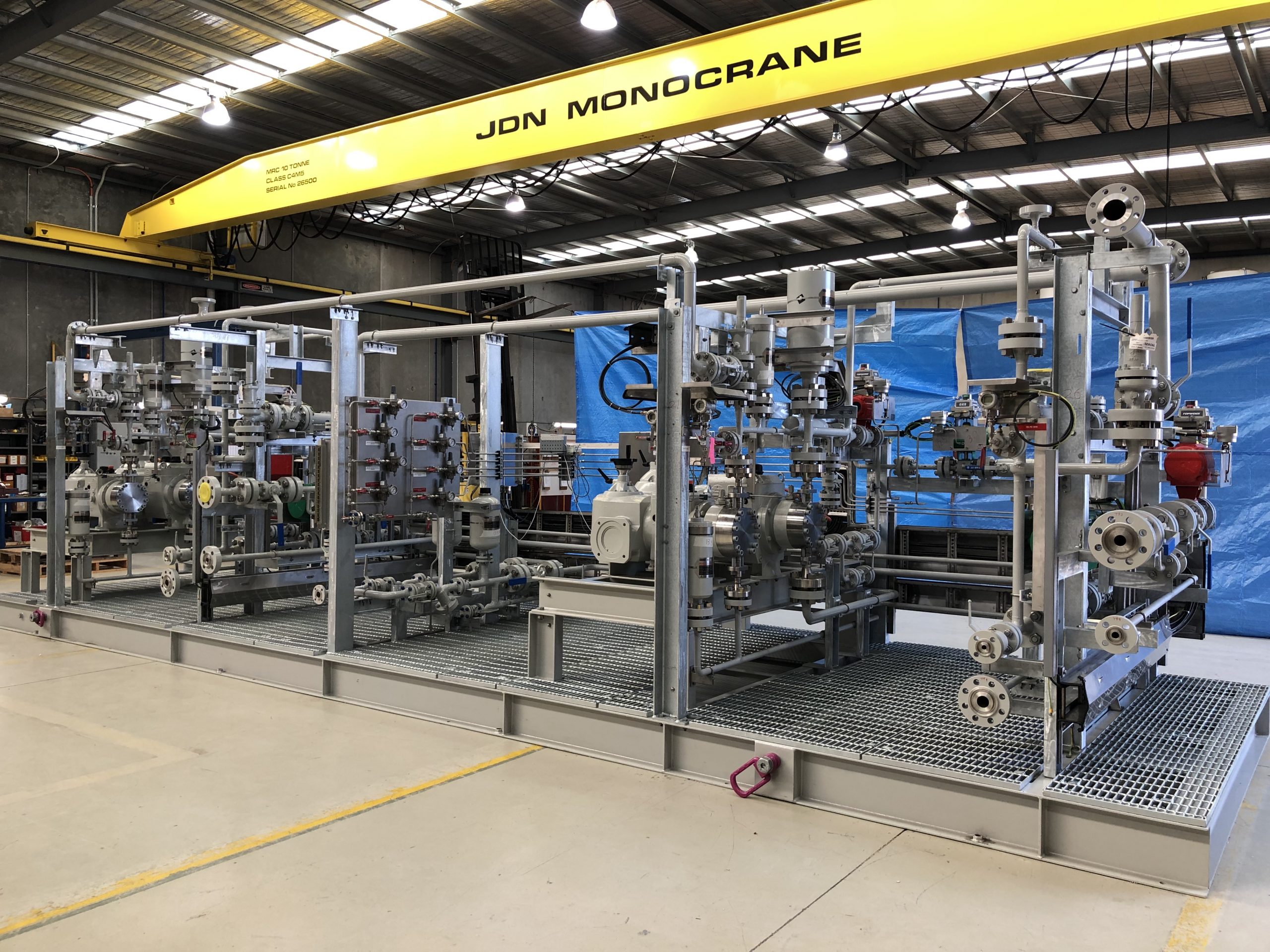 MEG Injection Packages for major LNG Plant Australian Fluid Handling